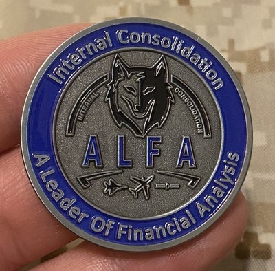 RARE Boeing ALFA Financial Analysis PANTEX X-37B Northrop Area 51 Challenge Coin