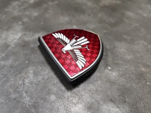 OEM Toyota 85-89 MR2 AW11 Front Hood Eagle Emblem Red Badge MK1 Genuine Part 40! - Picture 4 of 7