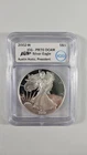 2002-W PR70 DCAM American Silver Eagle ICG White Label Austin Hutto Signed ASE