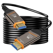 50 Ft 8K Fiber Optic HDMI Cable 2.1 High Speed 48Gbps