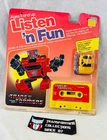 Transformers Original G1 1984 Listen N Fun Yellow Cliffjumper MOSC Sealed
