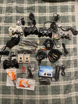 Lot of Various Game Controllers, Cables, Hdmi, Power Cord, Nes/snes Tools & More