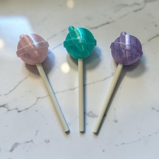 Chupete de piruleta para muñecos bucales chupete niño parche repollo impreso en 3D 3 pasteles