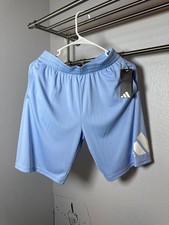 ADIDAS Boys 8-20 Elastic Waistband Big Logo Shorts