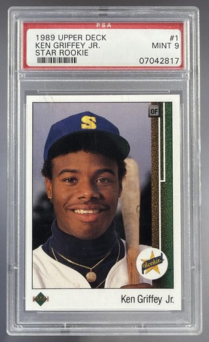 1989 Upper Deck Ken Griffey Jr. RC Mariners PSA 9 #1