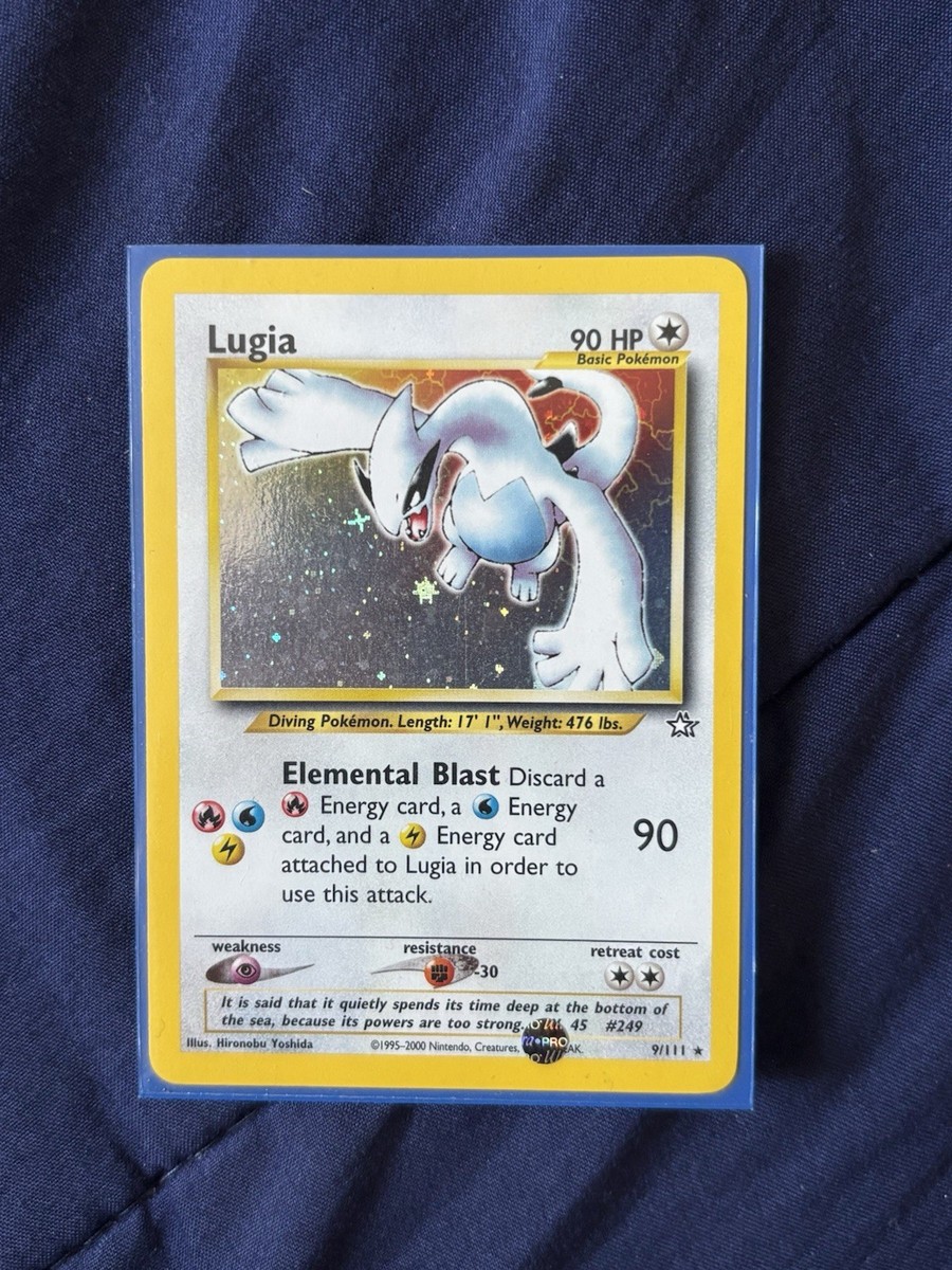 ポケモンカード　Lugia 英語版　90 HP Lugia Neo Genesis Holo Rare 9/111 Pokémon Card English 2000 | eBay
