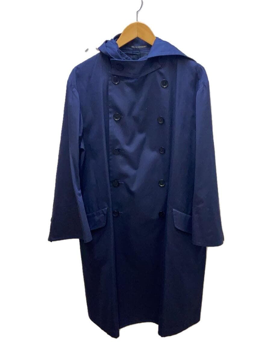 ALTRA YOHJI YAMAMOTO altro cappotto 2 cotone navy FD C02 035