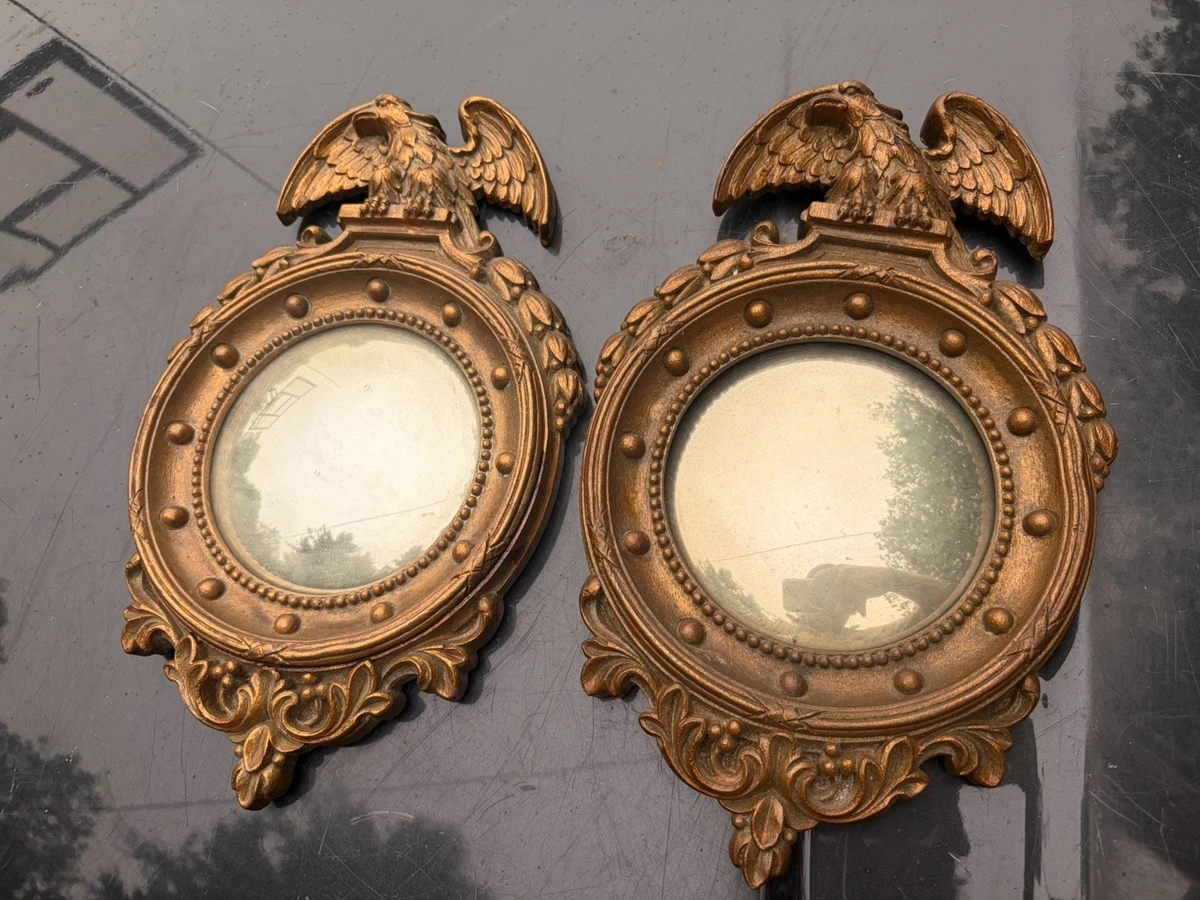 Convex Eagle Mirror In Antique Mirrors for sale | eBay