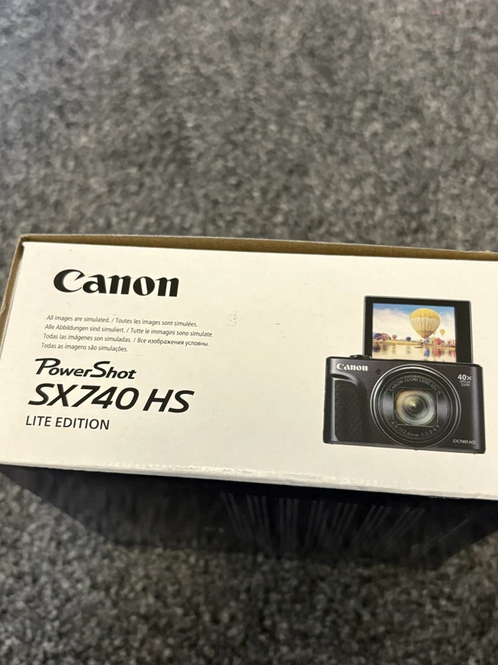 Silver Canon PowerShot SX740 HS 4K WiFi Camera Lite Edition | In Hand 📸 - Image 3 of 4