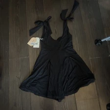 Blogilates Sweetheart Romper Jet Black Size Small NEW W Tags