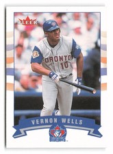2002 Fleer #431 Vernon Wells Toronto Blue Jays