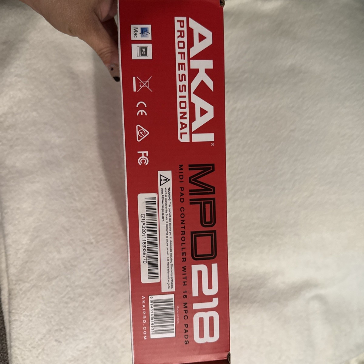 Akai Professional MPD218 MIDI Pad Controller for sale online