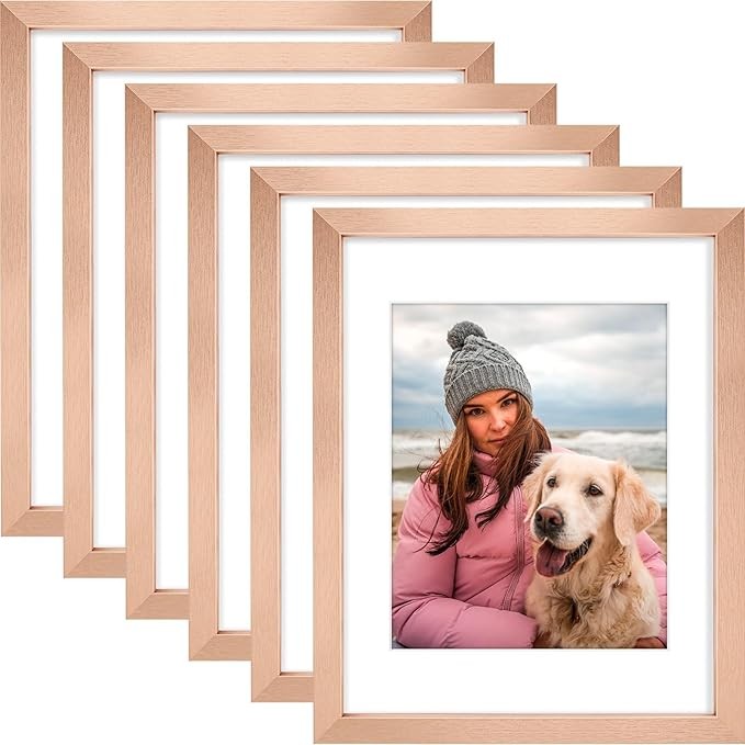 Set of 6 Gallery Wall Picture Frames Family Photo Collage 6x8 9x12 ...