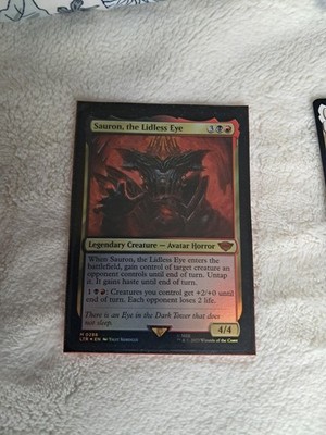 Magic: The Gathering Sauron, the Lidless Eye 0288 Mythic Borderless Foil ENG