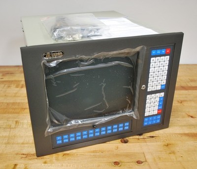 Uerro IWS-725C Computer Chassis & 13''CRT Monitor IPC011C 7-slot Passive - NEW