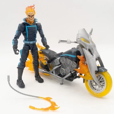 Marvel Legends Ghost Rider mit Flame Cycle Actionfigur 15 cm - Bild 1 von 4