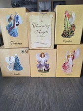 boyds bears charming angels collection Lot Of 6. Victoria, Cynthia, Alayna,...