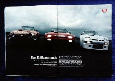 AMS 11/1981 tolle Story: Porsche 924 Carrera GTS, 924 GTS Rallye,  924 GTR, 