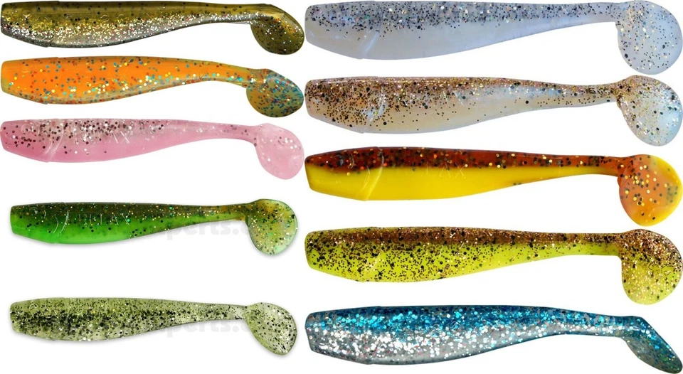 2 Kopyto Relax King Shad 4" / 11 cm / Farbauswahl / Kingshad