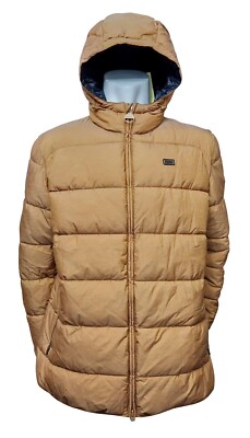 Barbour International Herren Court Jacket Zip Up Steppjacke Rost XXL UVP 199£