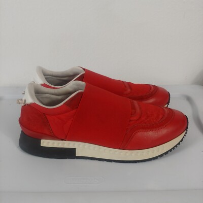 Givenchy Active Elastic Band Running Sneakers Sz 9 Red $735
