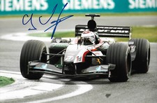 Jos Verstappen "Minardi" autograph signed 20x30 cm picture
