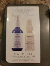 Cuccio Yogahhh CALM KIT Pause Meditation Mist 2oz & Cooling Spot Therapy 1.35oz