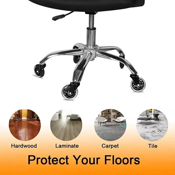 Office chair wheels on hardwood floors outlet