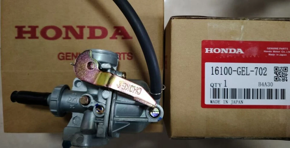 New Genuine CARBURETOR 16100-GEL-702 For 2000-2012 Honda XR50R CRF50 US - Image 2 of 4