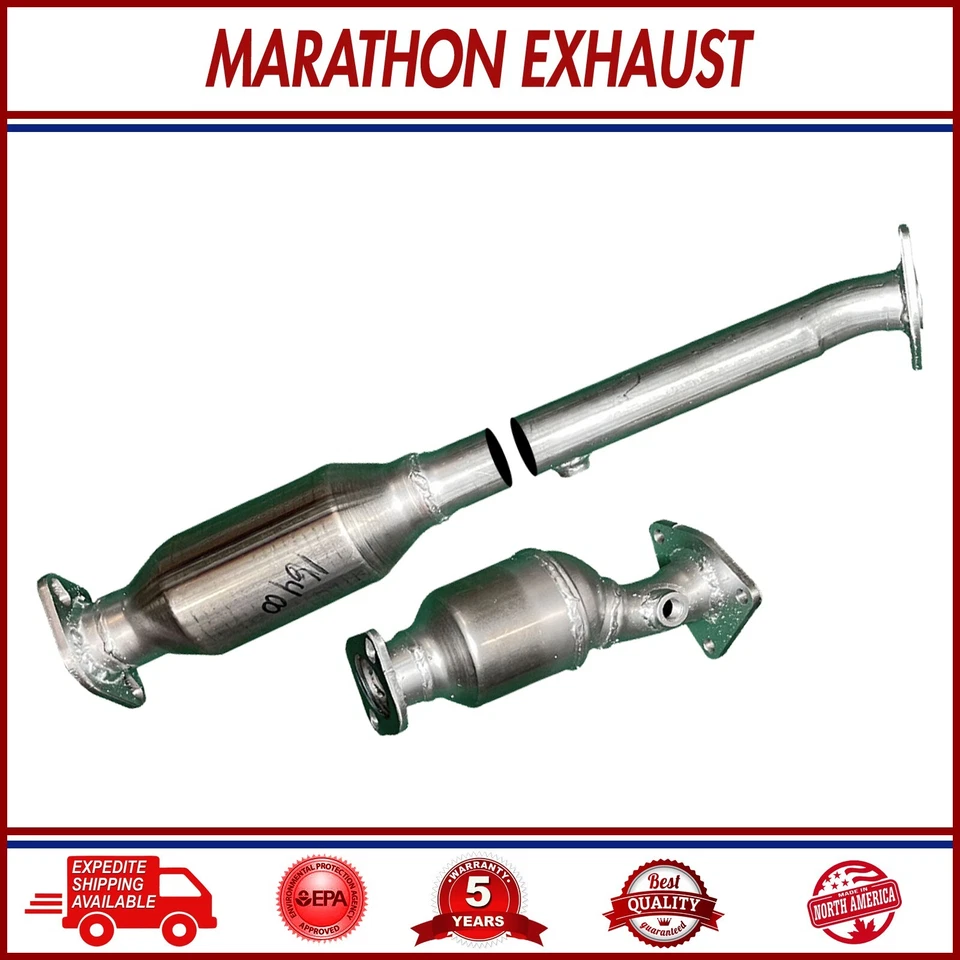 Juego catalítico izquierdo para Frontier|Pathfinder|Xterra|Equator|Serie NV 4,0 L Foto 4 de 4