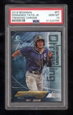 2018 Bowman Chrome Trending Fernando Tatis Jr. ROOKIE RC #FT PSA 10 GEM MINT 