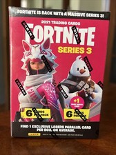 NEW!!! Panini Fortnite Series 3 Blaster Box 37 Cards -  In Hand - Laser