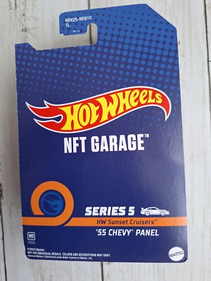 55 Chevy Panel #58 🔥 1:64 Series 5 HW Sunset Cruise NFT Garage 1
