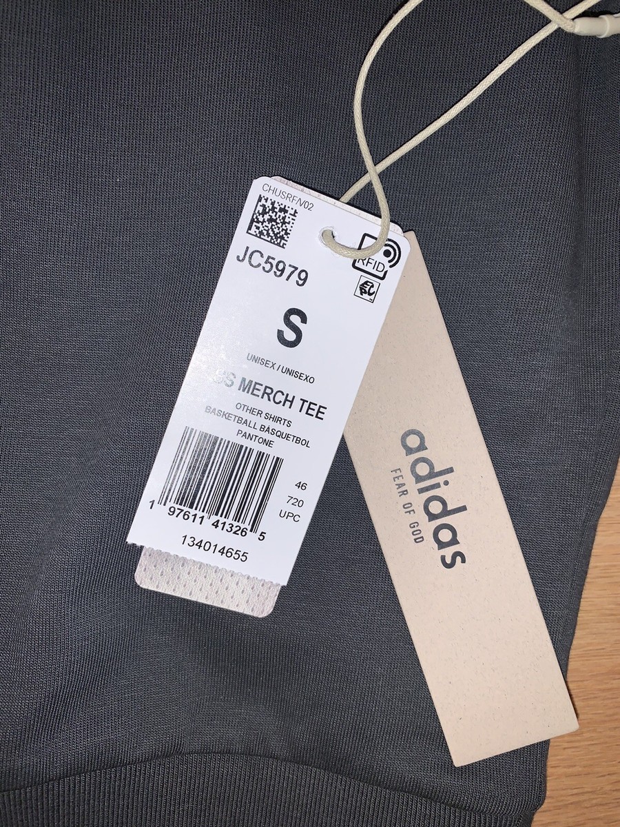Adidas Fear of God Athletics x University of Miami Shirt Small S