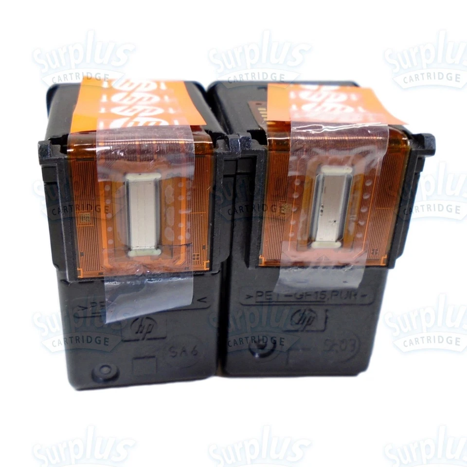 2 tintas genuinas HP 21/22 color negro J3640 J3680 D1320 D1360 F335 F2110 F380 F350 Foto 2 de 2