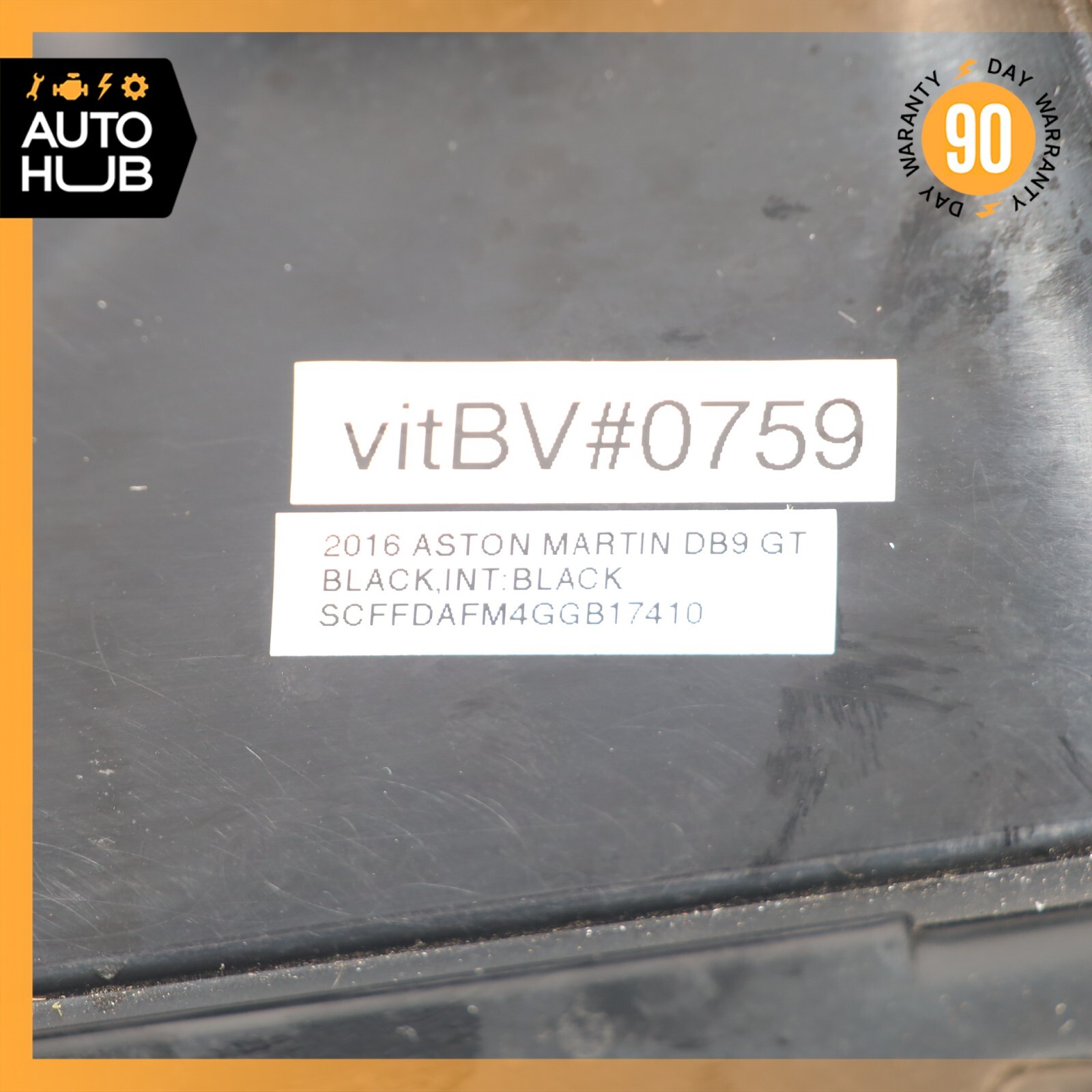 2016 Aston Martin DB9 GT Door Panel Front Left Driver Side OEM 7k