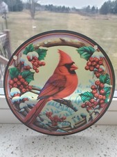 Sun Catcher Hanging Ornament Cardinal Window