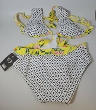 Womens Swimsuit One Piece Size Small Flower Print NEW