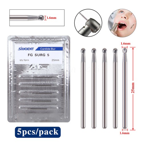 Dental Surgical Carbide Burs Pear-Shaped Tungsten Steel FG 330 556 557 Bur Drill - Picture 74 of 99