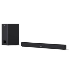 SHARP Slim 2.1 Soundbar TV with Subwoofer Bluetooth HDMI HT-SBW110