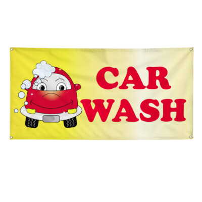 #ad #ad Vinyl Banner Multiple Sizes Car Wash Business Weatherproof Industrial Yard Signs $149.99