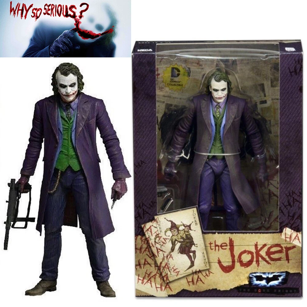 NECA DC Comics Batman Dark Knight Heath Ledger Joker 7 NECA DC Comics Batman Dark Knight Heath Ledger Joker 7
