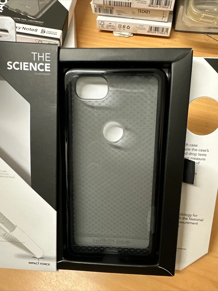 Tech21 Evo Check Series Protective Gel Case for Google Pixel 2 - Smokey/Black - Image 3 of 3