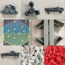 Battleship REPLACEMENT PARTS Pegs Ships Card Base Grid YOU PICK 2008 Hasbro