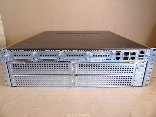 Cisco 3925 CISCO3925-CHASSIS V02 - Gigabit Integrated Service Router NO MODULES - Bild 6 von 12
