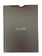 Narciso Rodriguez Perfume Consultant Handbook Hardcover Book Fragrances Info