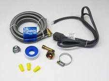 Dishwasher Installation Kit Stainless 72" Fill Hose, Cord and Elbow