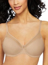 Bali Women's One Smooth U Ultra Light Illusion Neckline Underwire Bra 3439