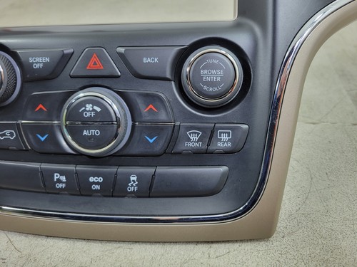 JEEP GRAND CHEROKEE WK2 13-16 HVAC HEATER PANEL CLIMATE CONTROL PANEL - Picture 11 of 16