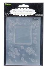 NEW Darice Butterfly Frame Universal Embossing Folder 1215-67